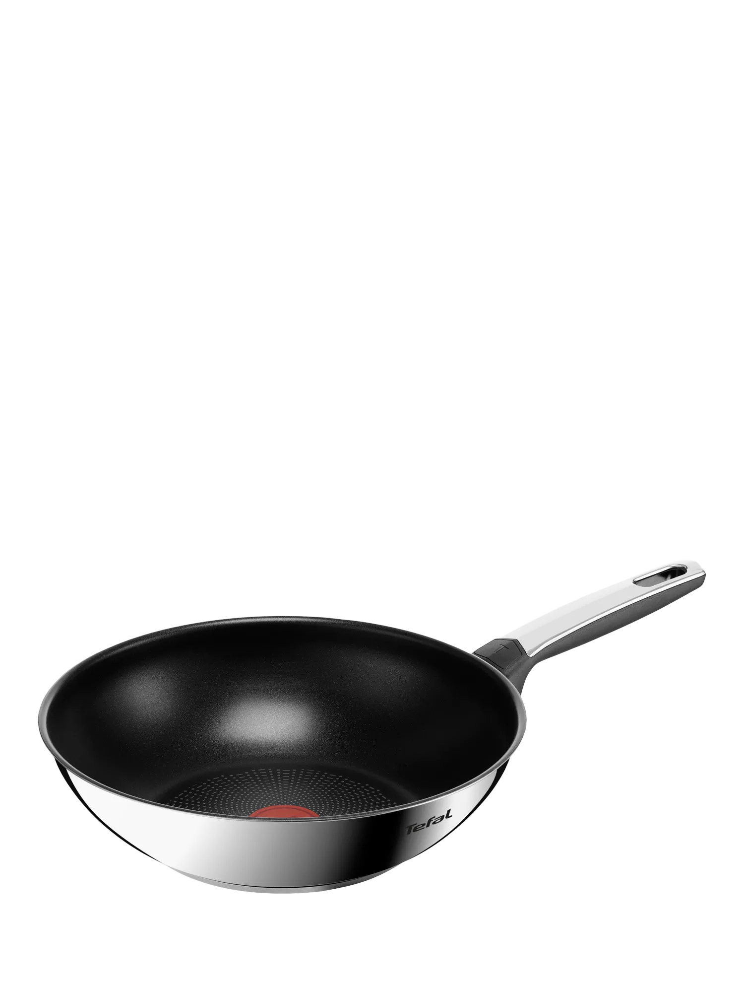 Tefal Emotion Plus stainless steel non-stick wok 28cm - British product