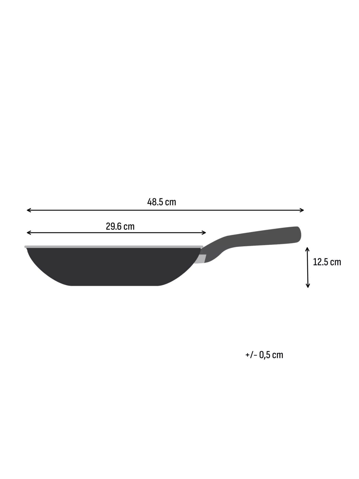 Tefal Emotion Plus stainless steel non-stick wok 28cm - British product