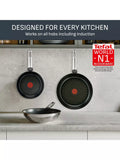 Tefal Emotion Plus stainless steel non-stick wok 28cm - British product