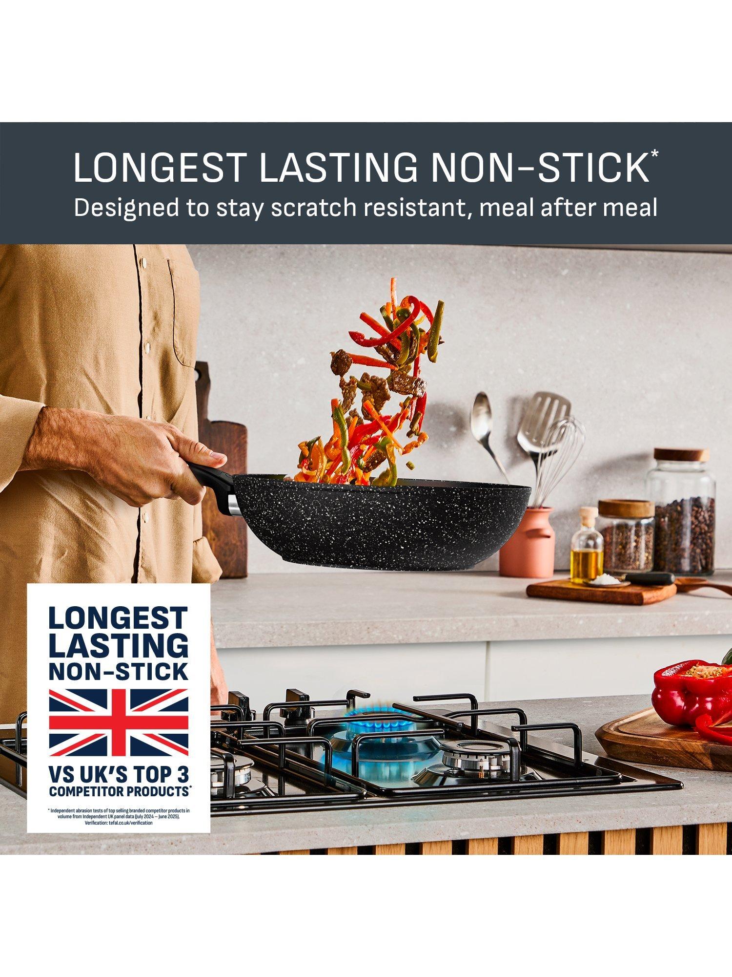 Tefal Expertise Plus non-stick wok 28cm, imported from the UK