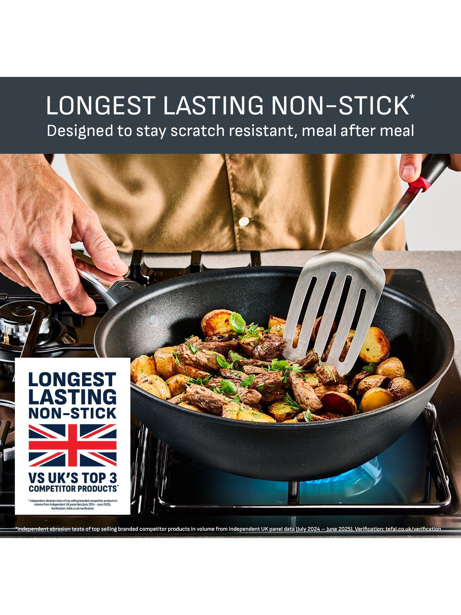 Tefal non-stick wok 28cm, imported from the UK