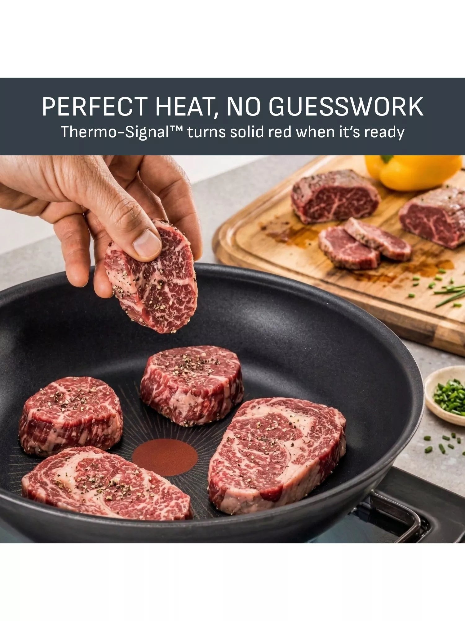 Tefal non-stick wok 28cm, imported from the UK