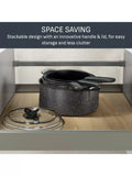 Tefal 6-piece non-stick pan set - British product