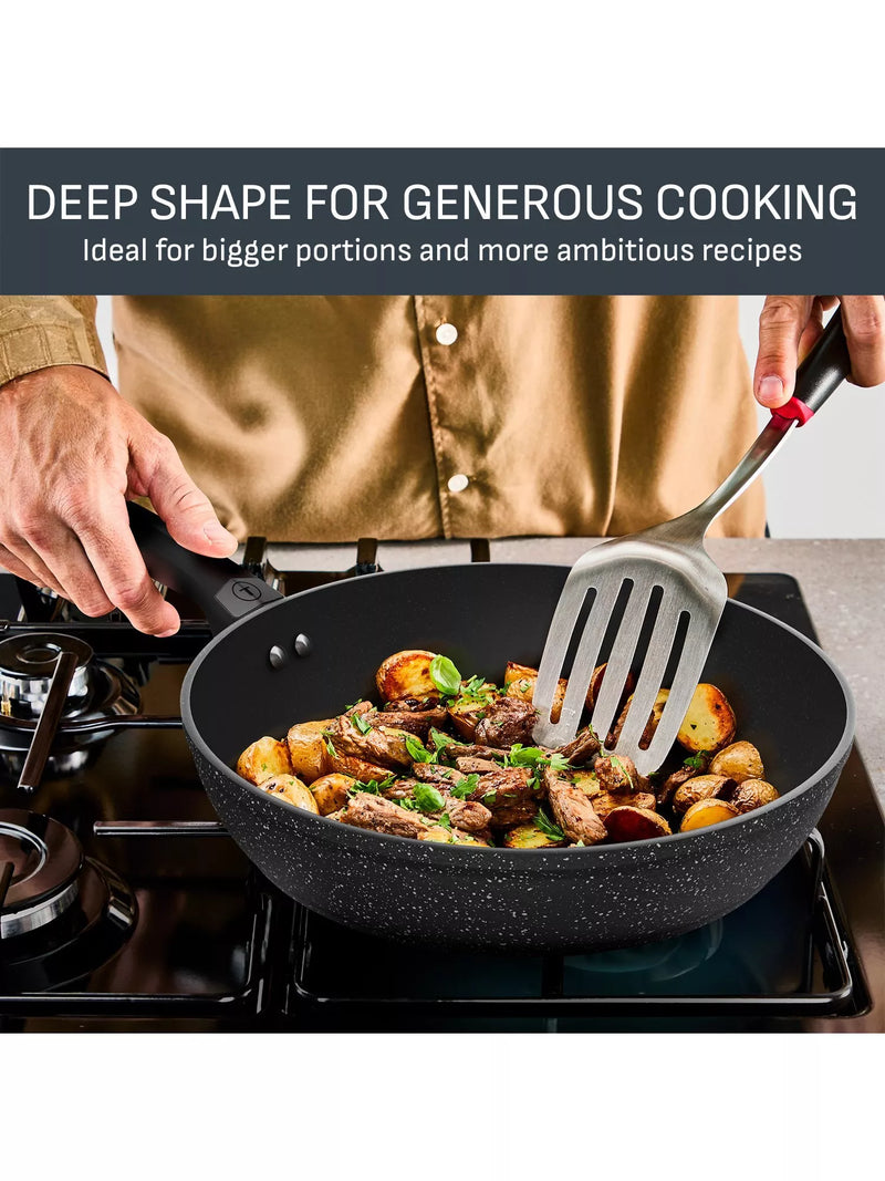 Tefal 6-piece non-stick pan set - British product