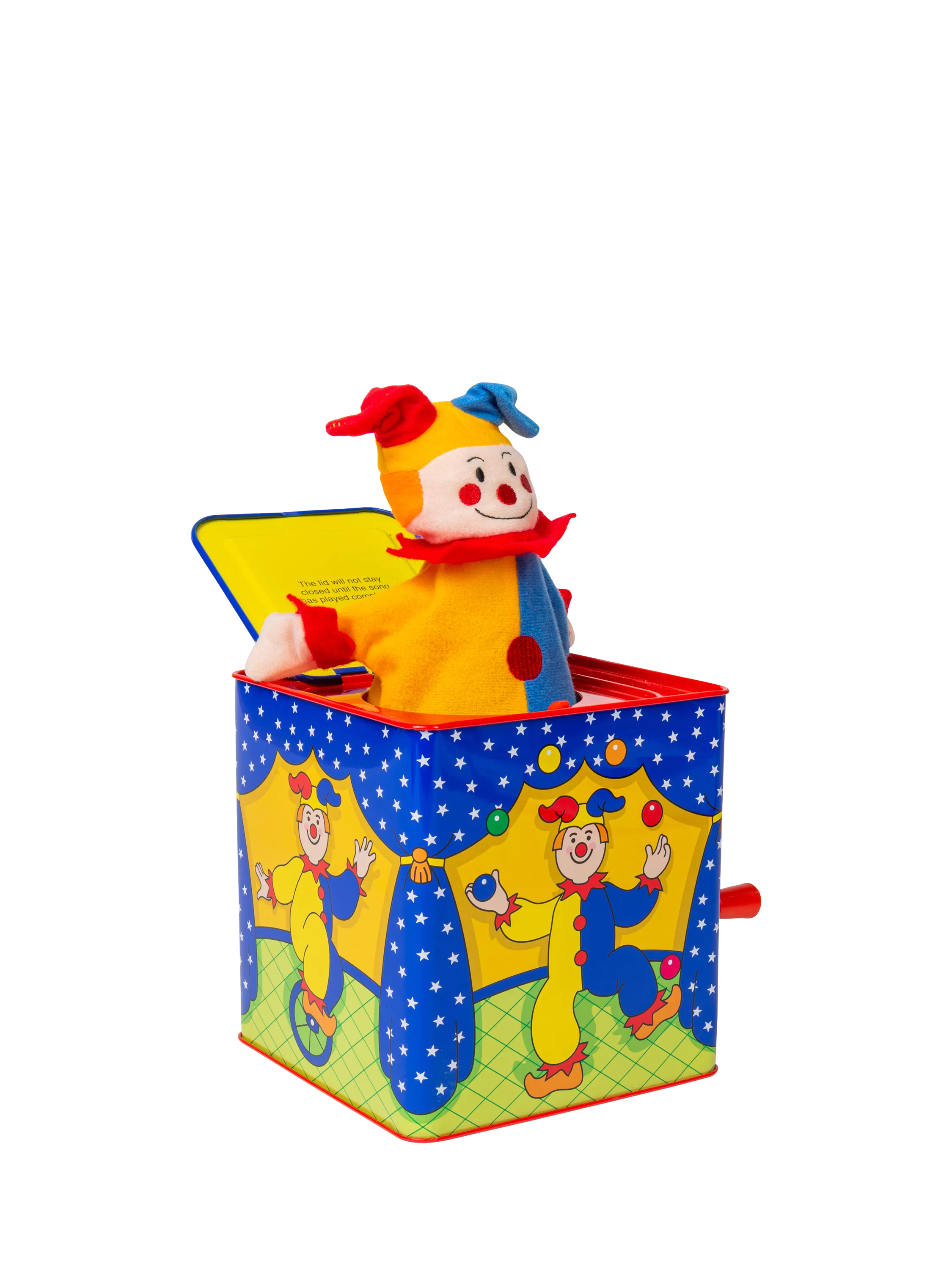Bigjigs Toys musical jester jack in the box, imported from the UK