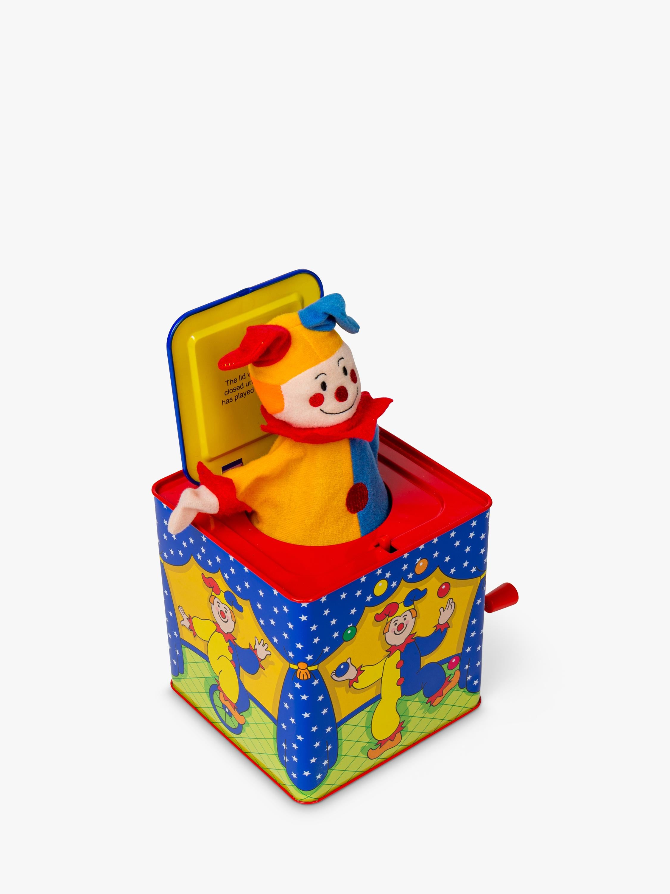 Bigjigs Toys musical jester jack in the box, imported from the UK
