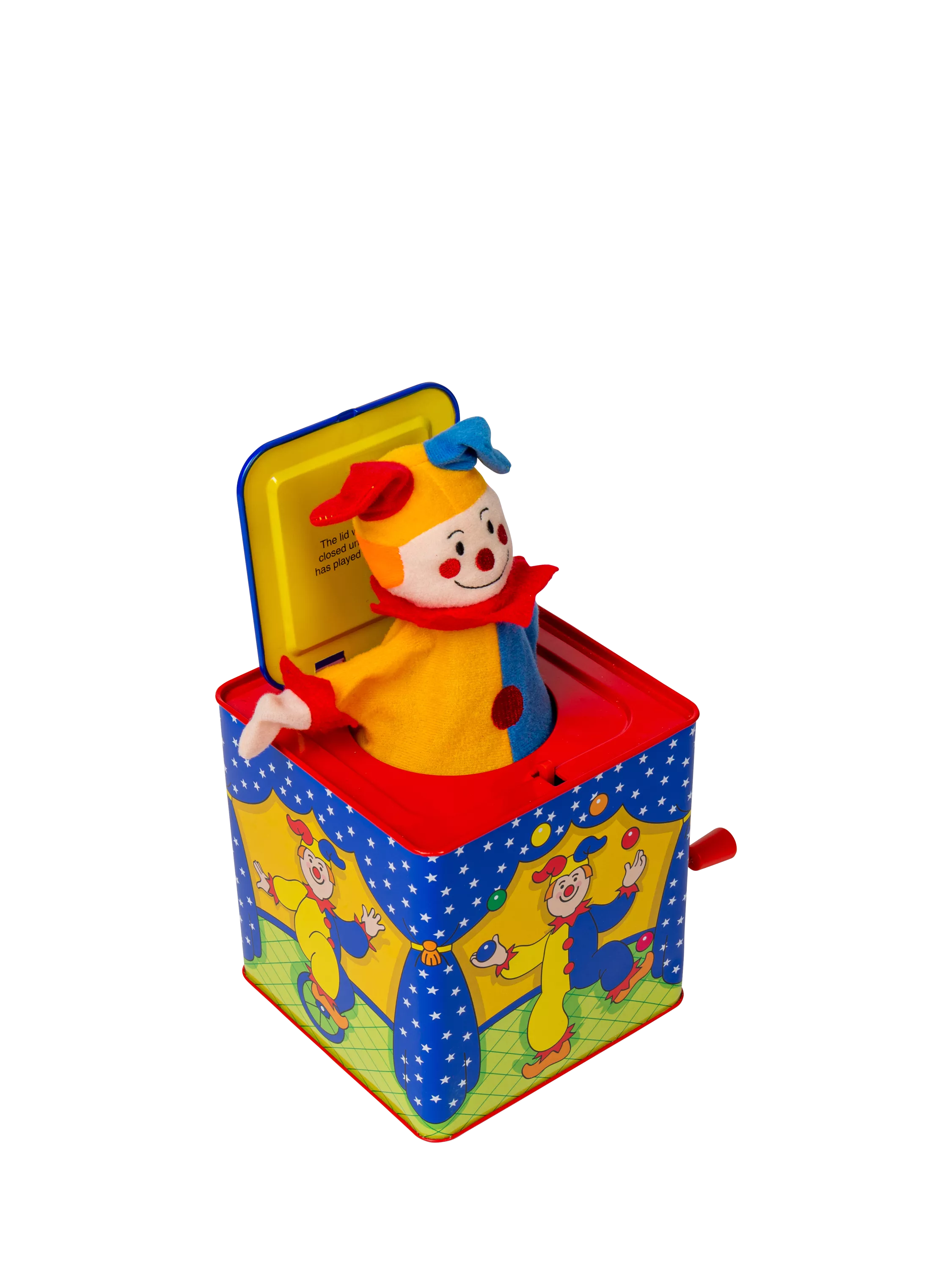 Bigjigs Toys musical jester jack in the box, imported from the UK