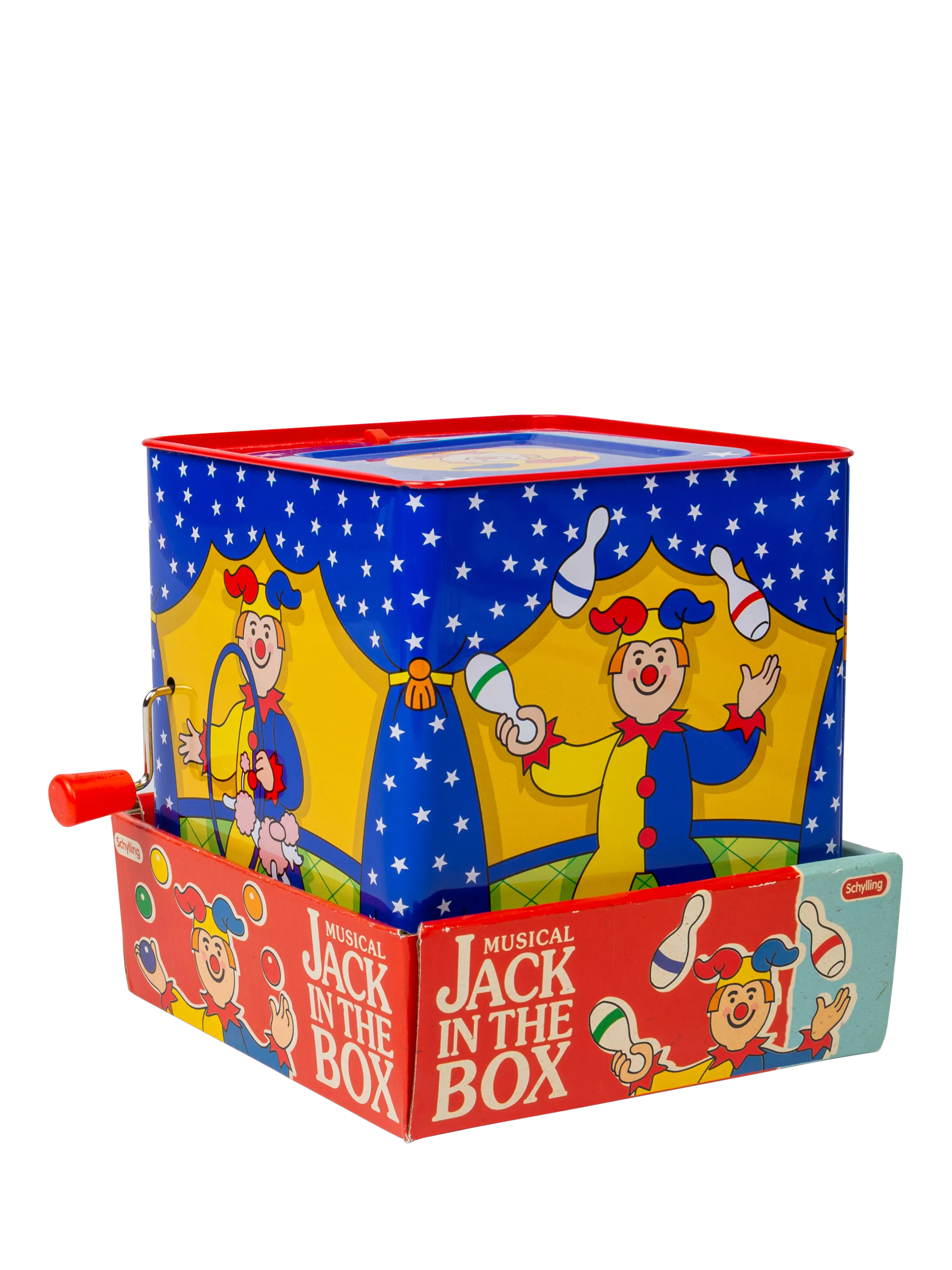 Bigjigs Toys musical jester jack in the box, imported from the UK