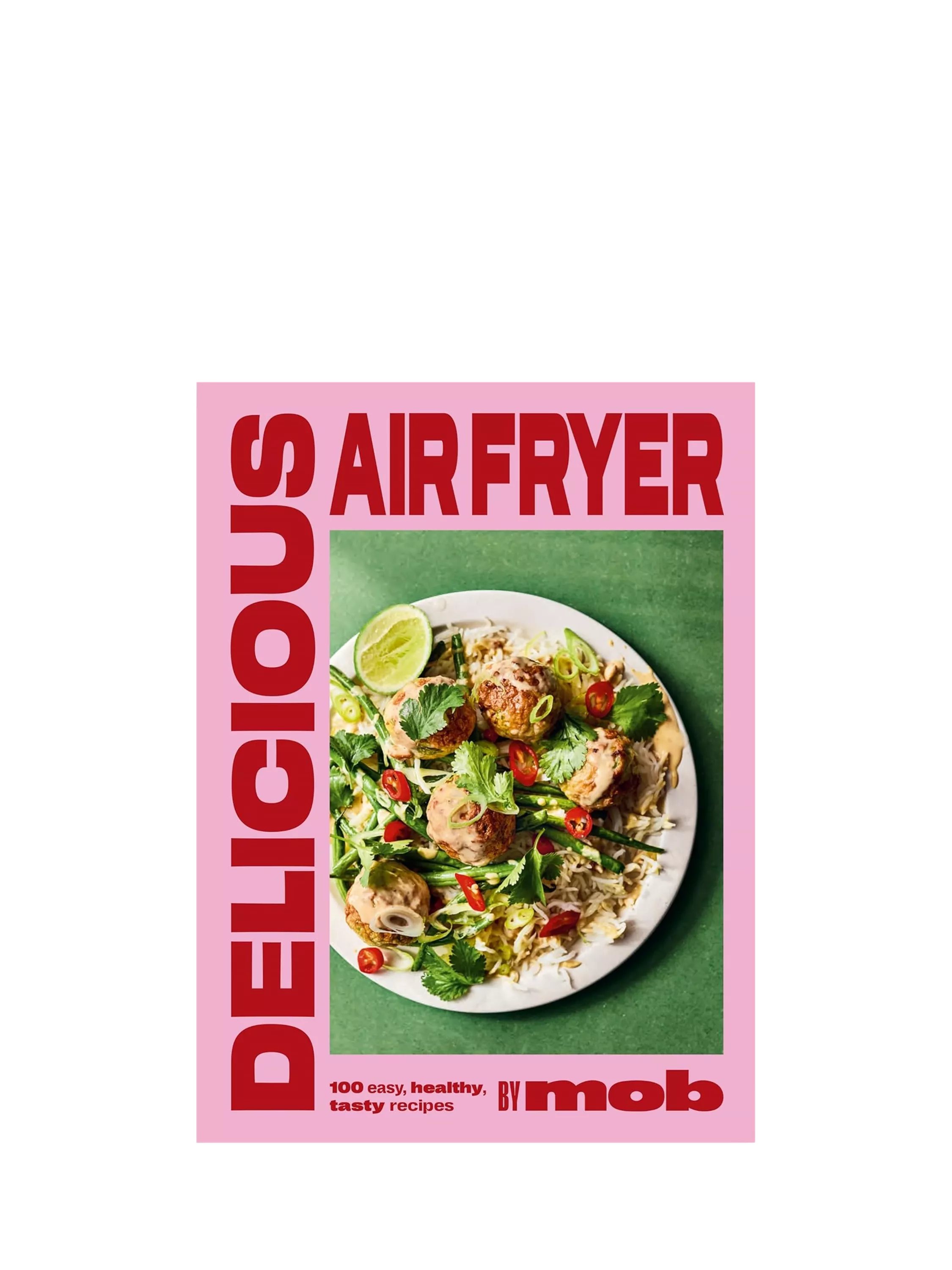 MOB Kitchen air fryer cookbook hardback 255 pages, imported from the UK