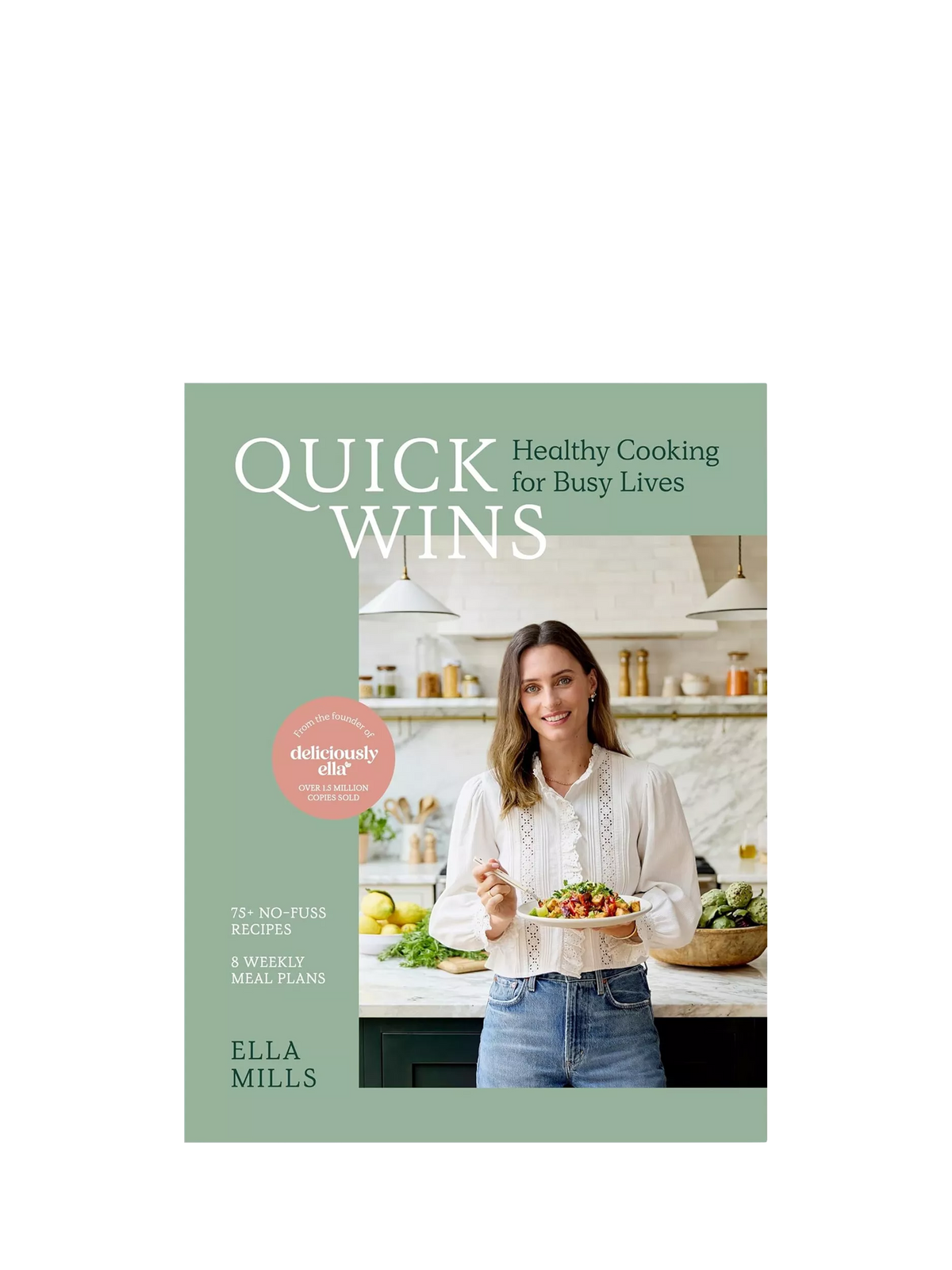Deliciously Ella Quick Wins cookbook hardback 224 pages - British product