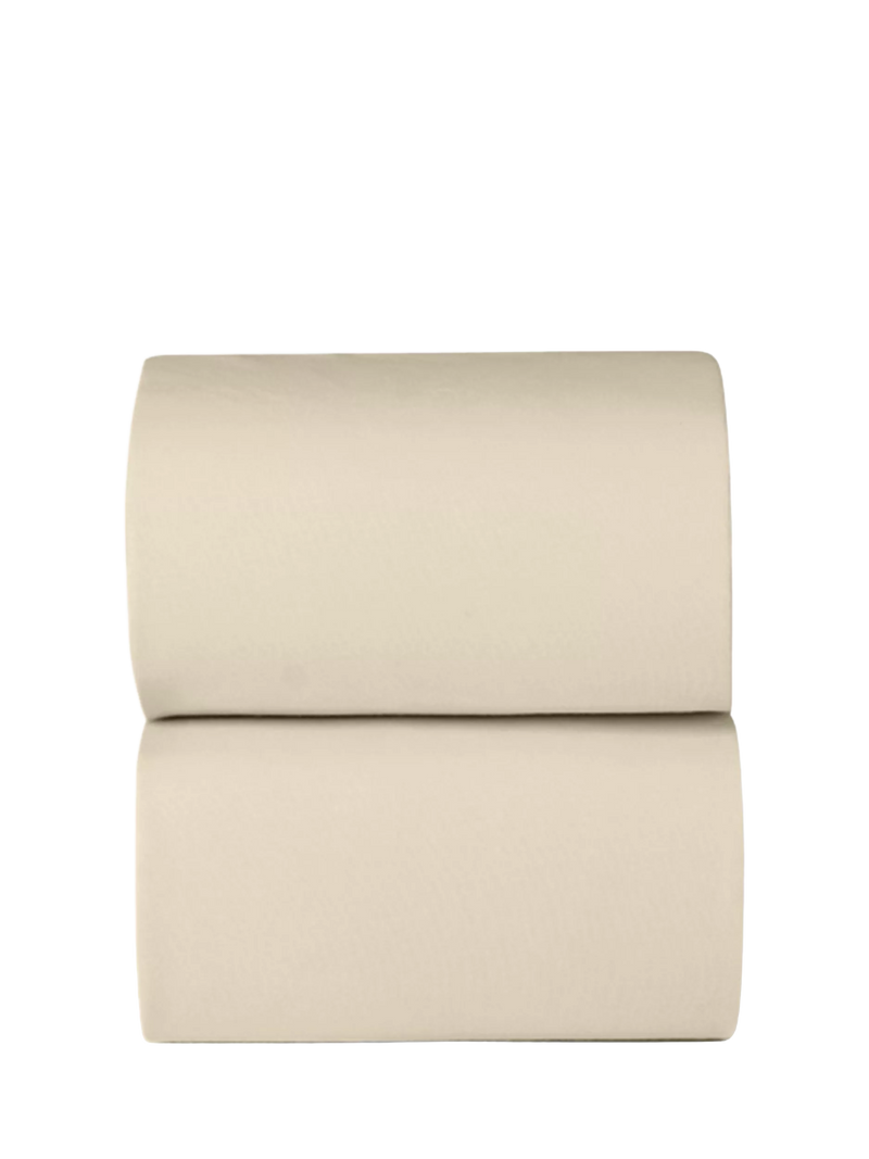 Little Green Sheep Moses basket fitted sheets pack of 2 (British brand)
