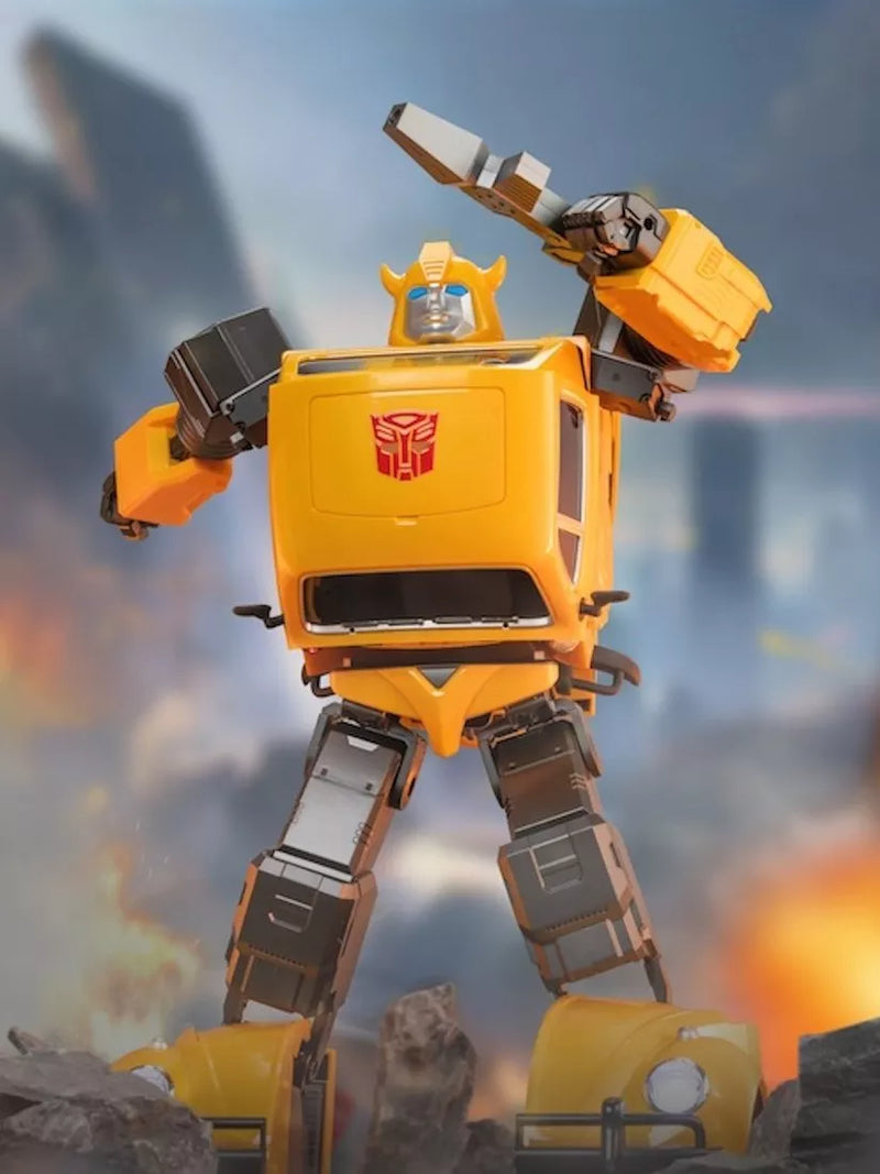 Robosen Bumblebee G1 robot toy, UK version