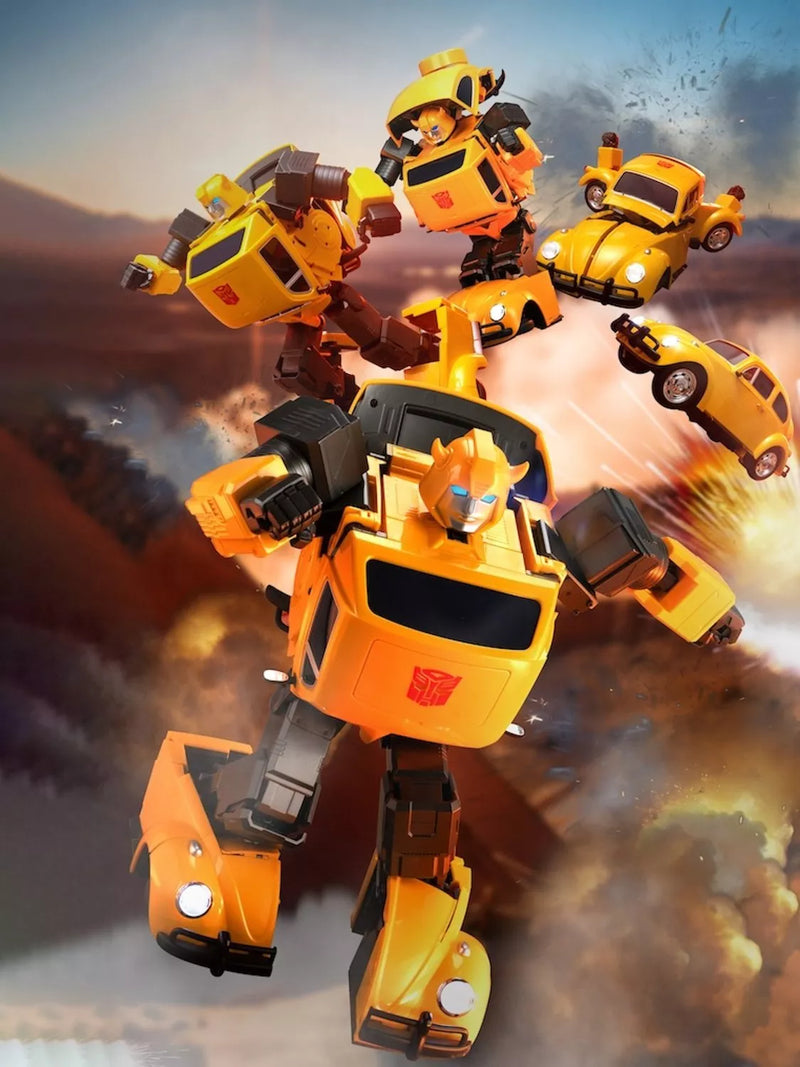 Robosen Bumblebee G1 robot toy, UK version