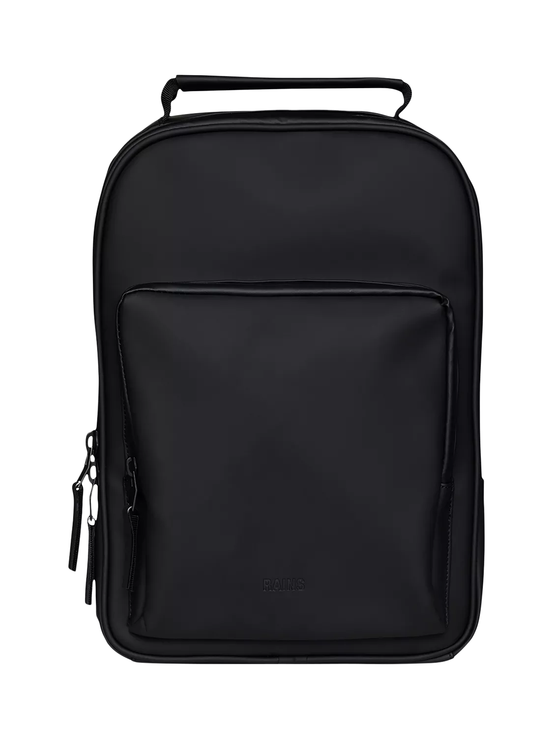 Rains Large Book Daypack Backpack, 01 Black
