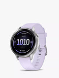 Garmin Venu 4 GPS Smartwatch, Silver/Periwinkle, 41mm