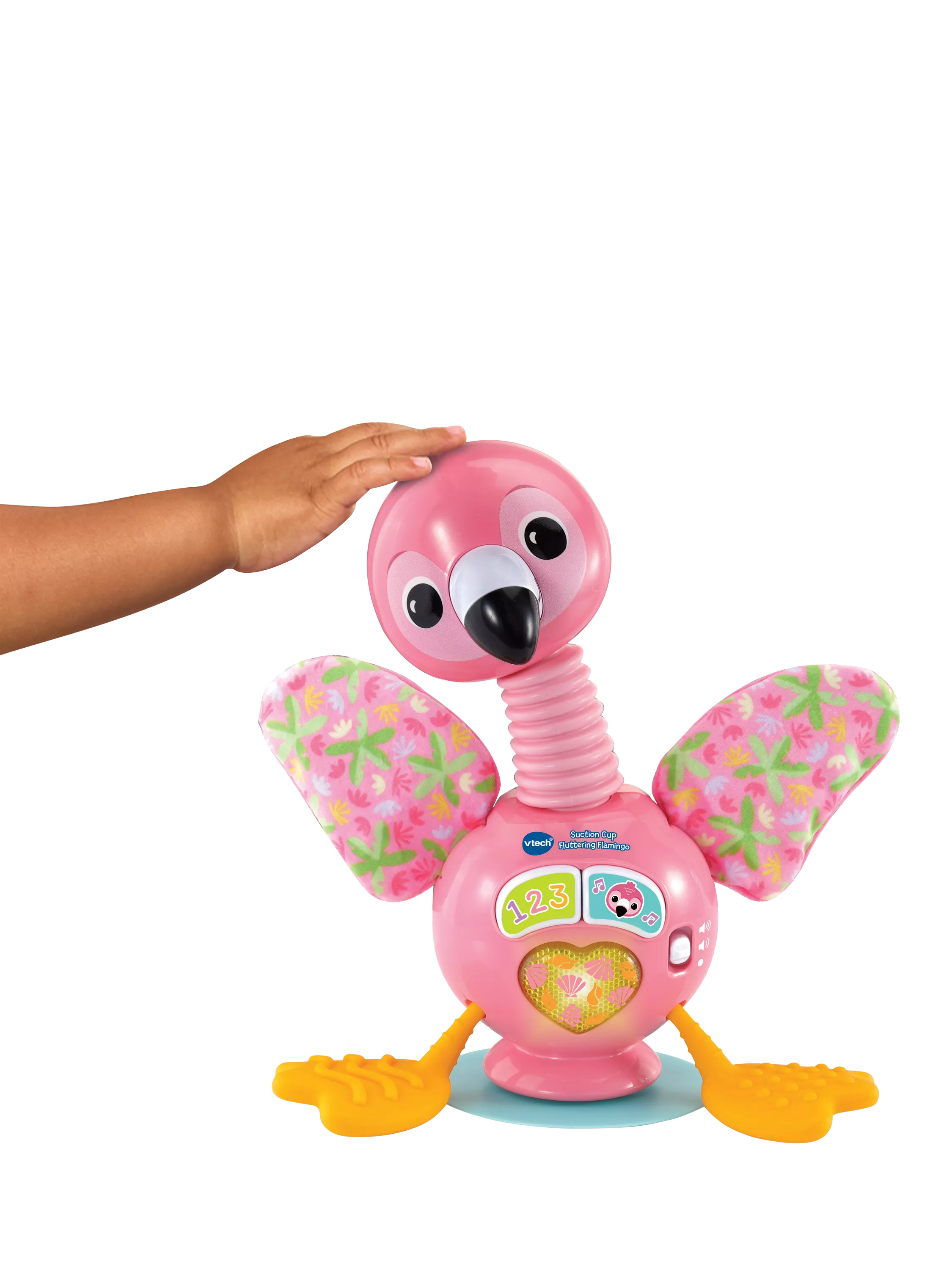 VTech Fluttering Flamingo highchair toy, imported from the UK