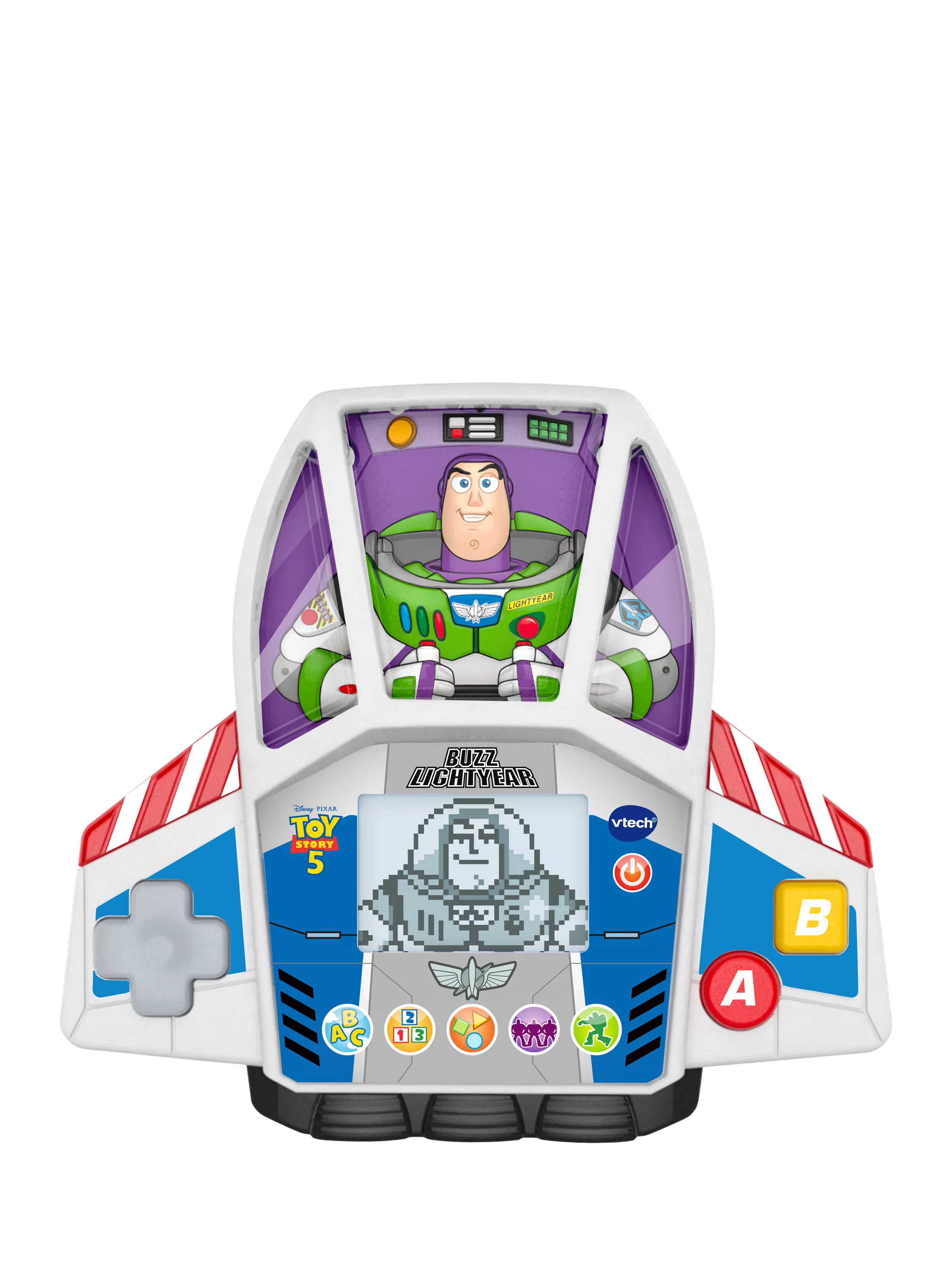 VTech Buzz Lightyear Play & Go handheld learning game, imported from the UK