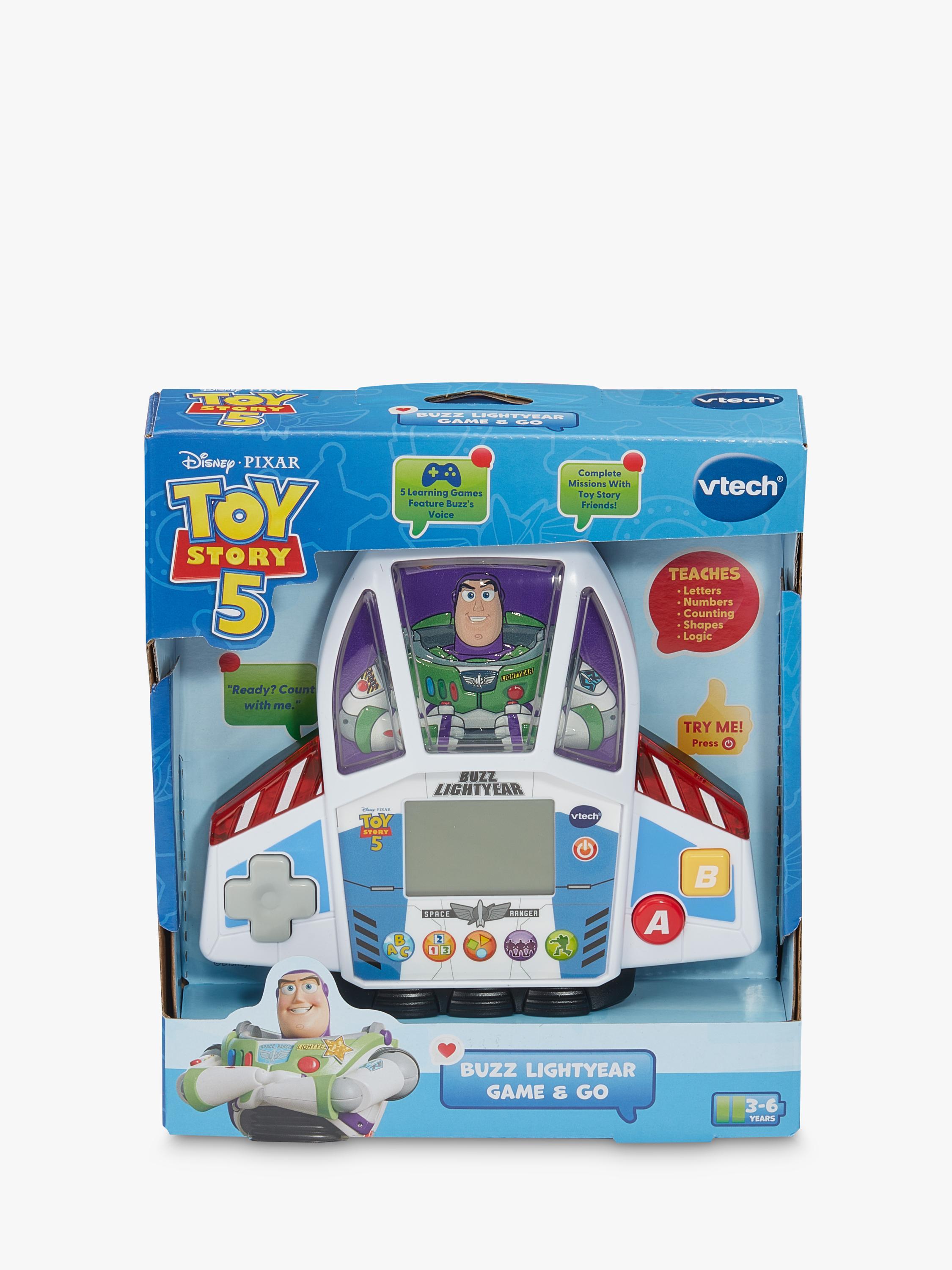 VTech Buzz Lightyear Play & Go handheld learning game, imported from the UK
