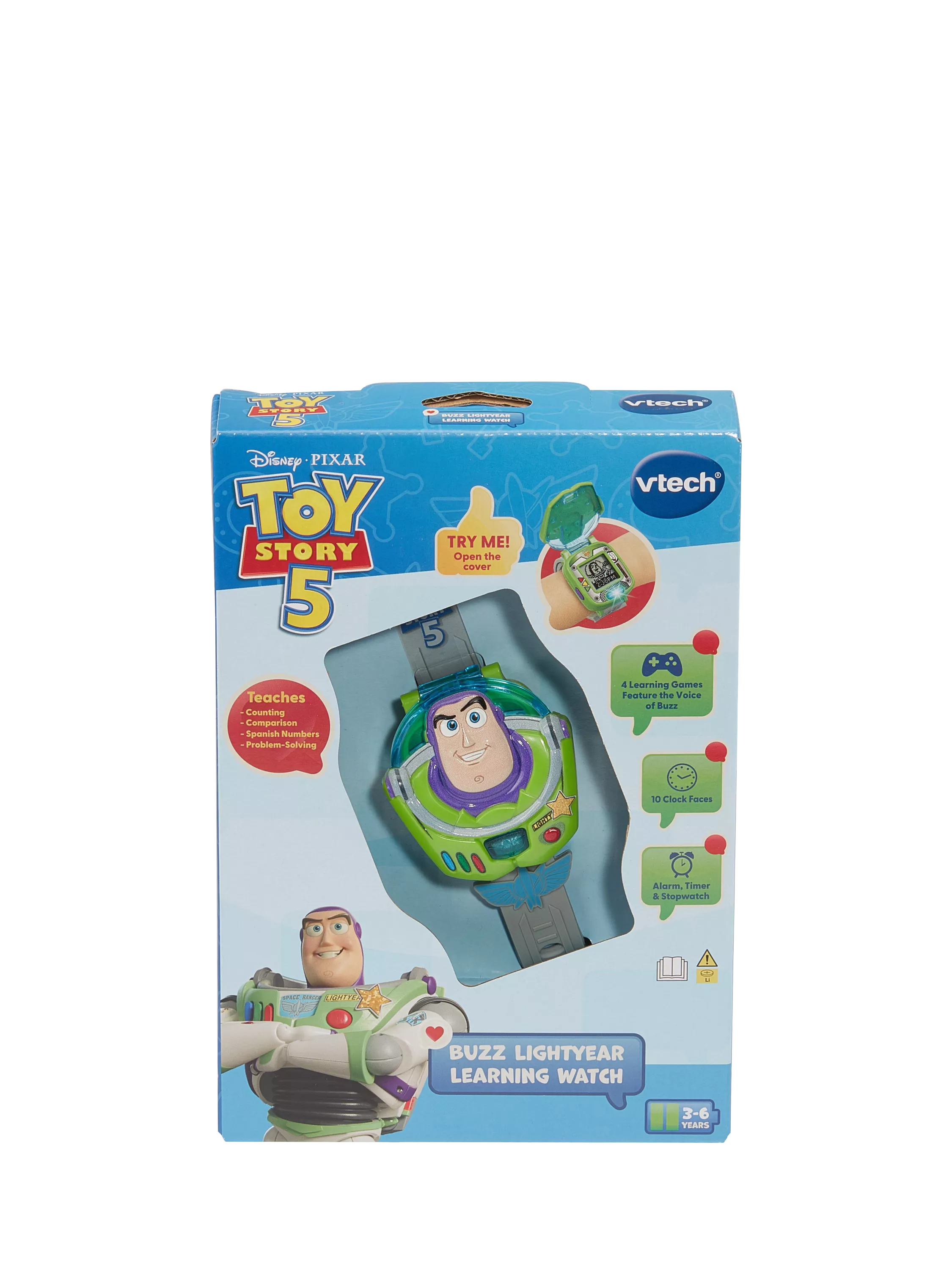 VTech Buzz Lightyear learning watch, imported from the UK
