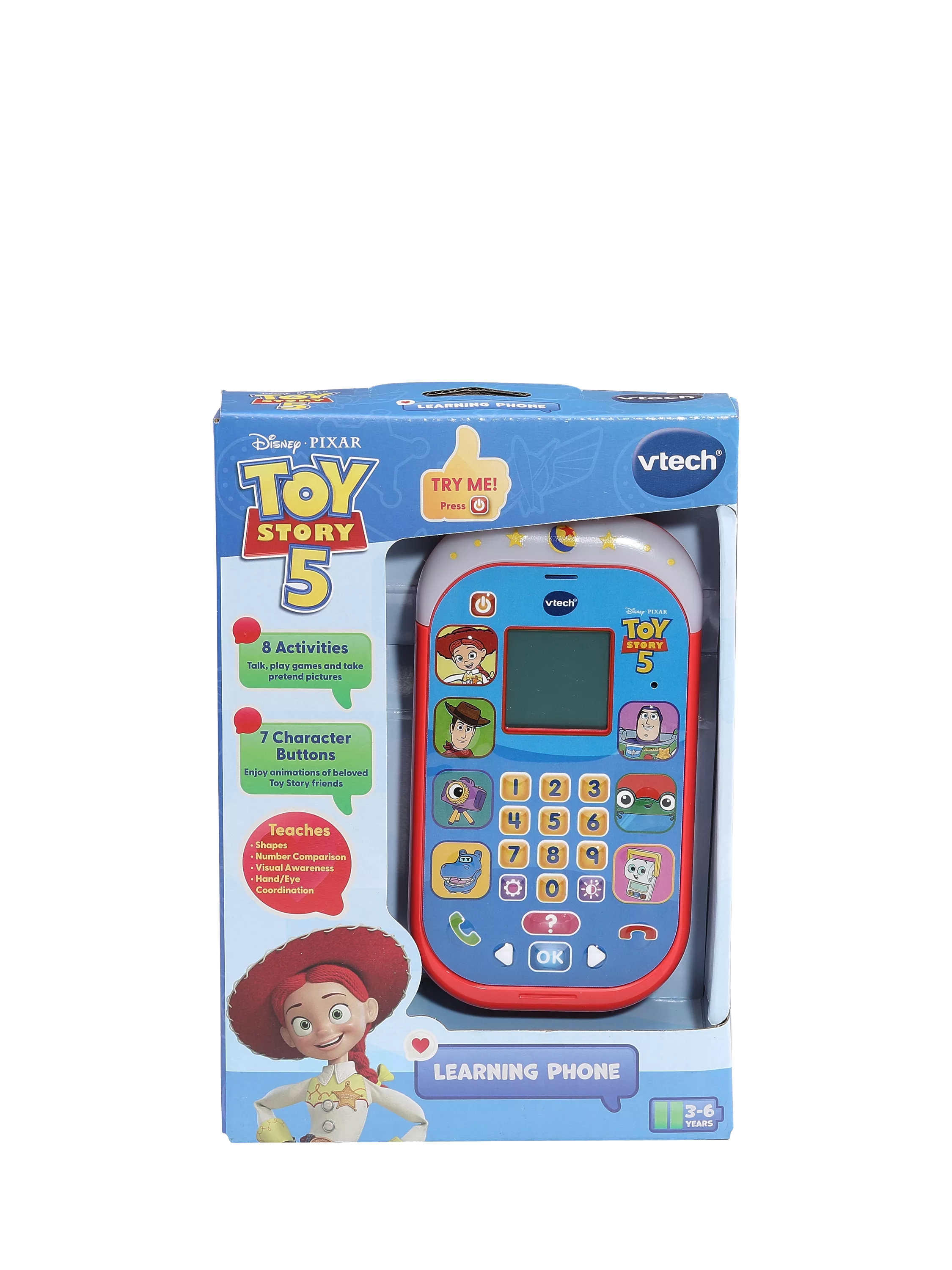 VTech Toy Story 5 phone Woody Jessie and Buzz - British product
