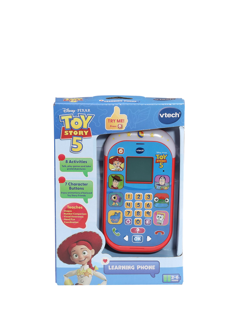 VTech Toy Story 5 phone Woody Jessie and Buzz - British product