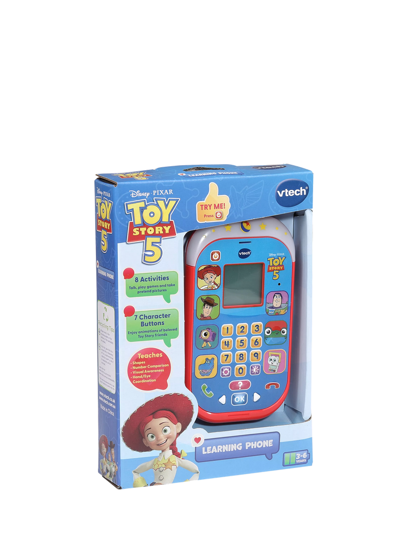 VTech Toy Story 5 phone Woody Jessie and Buzz - British product