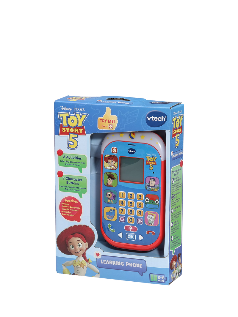VTech Toy Story 5 phone Woody Jessie and Buzz - British product