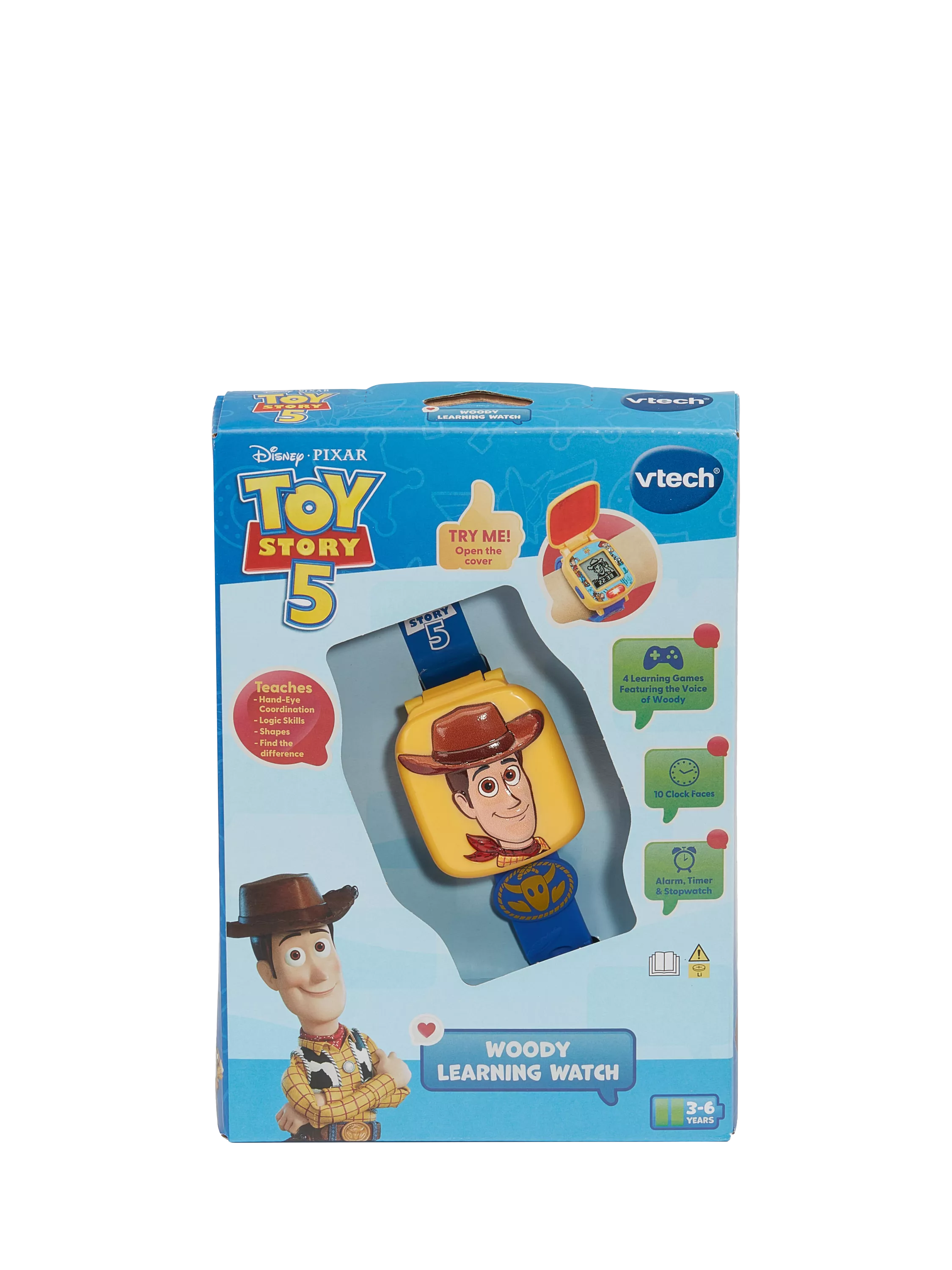 VTech Woody children's learning watch, imported from the UK