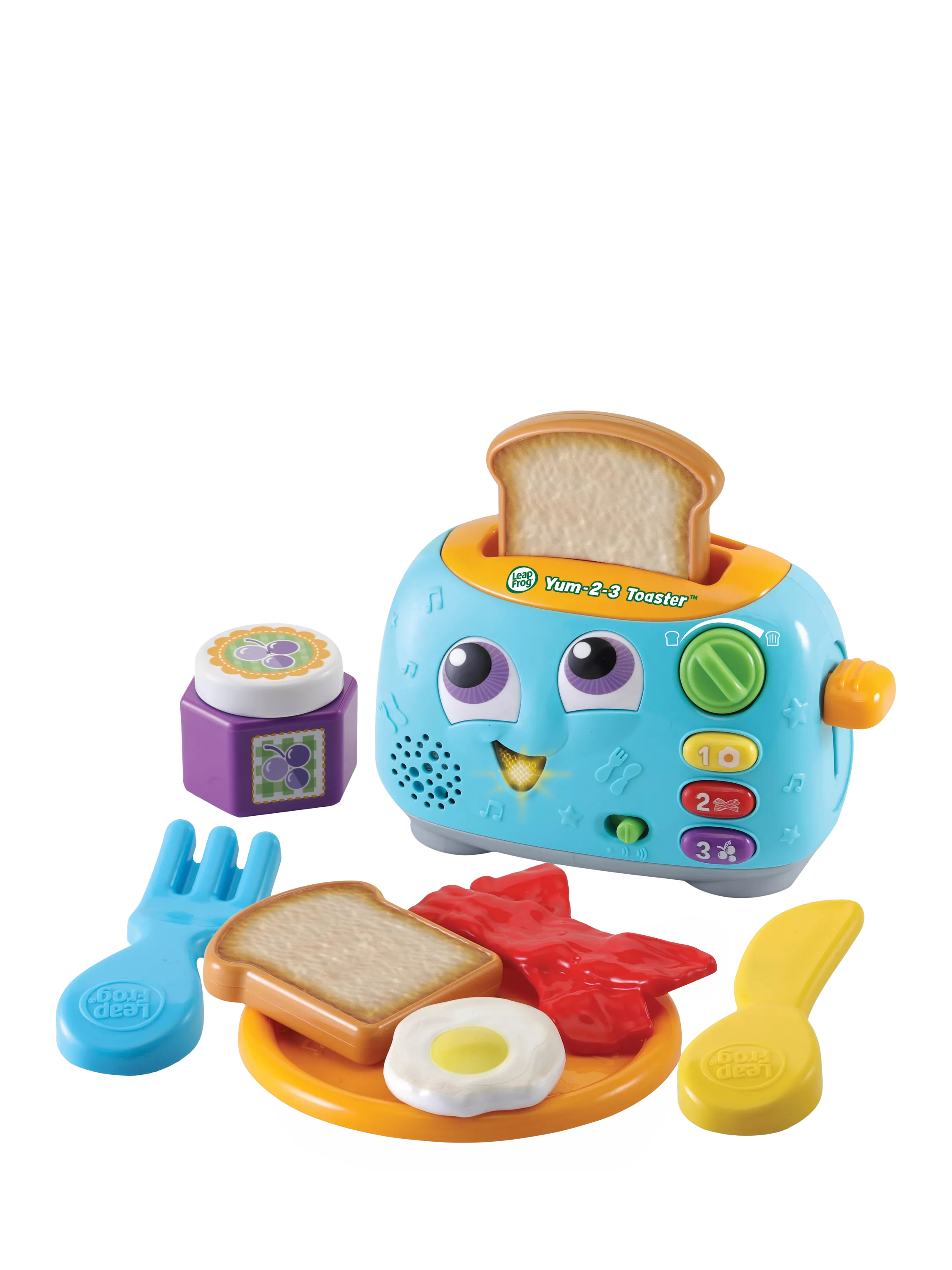 LeapFrog toy toaster Yum 2-3 - British product