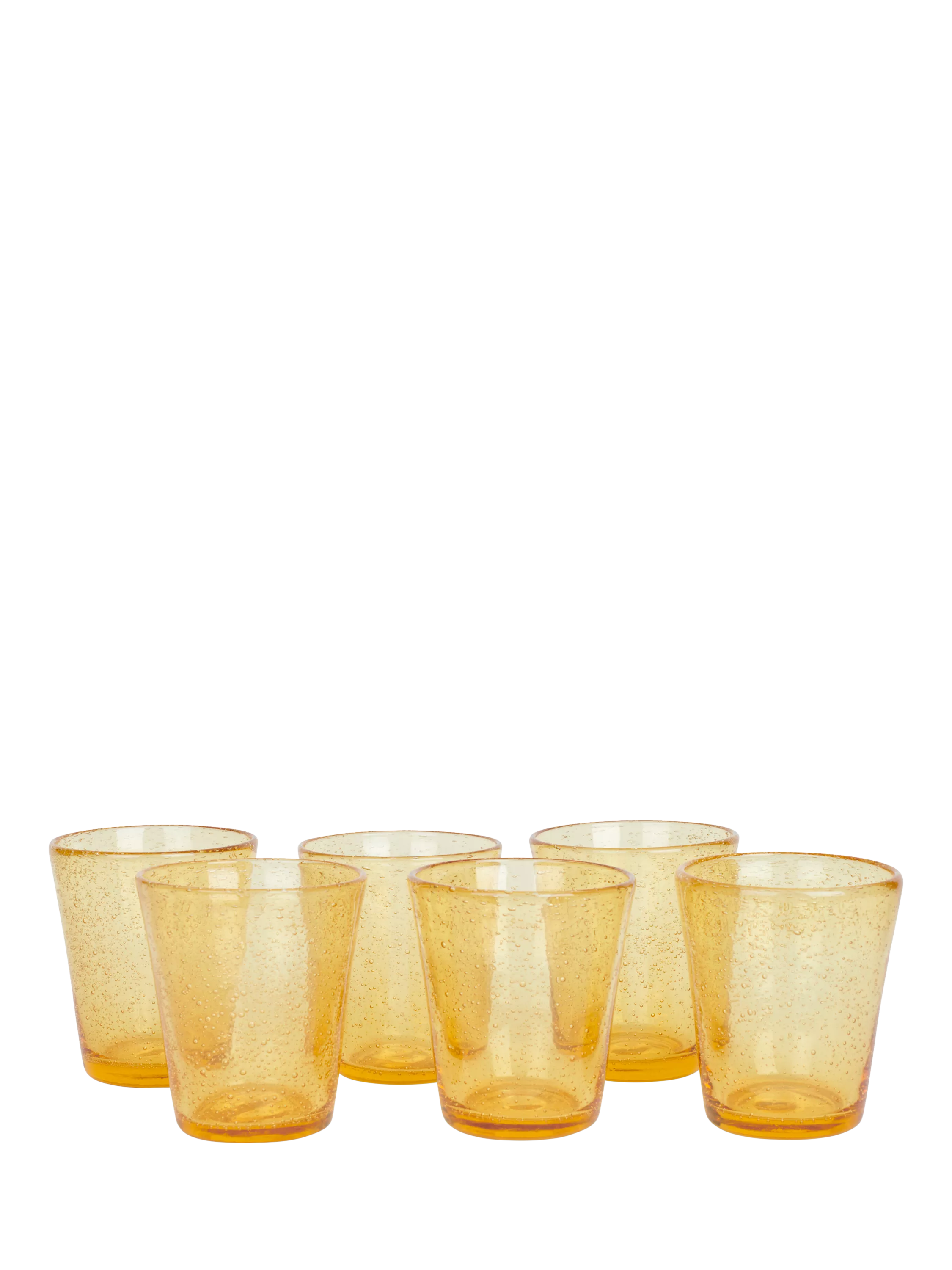 Neptune Ella Glass Tumbler, 310ml, Saffron