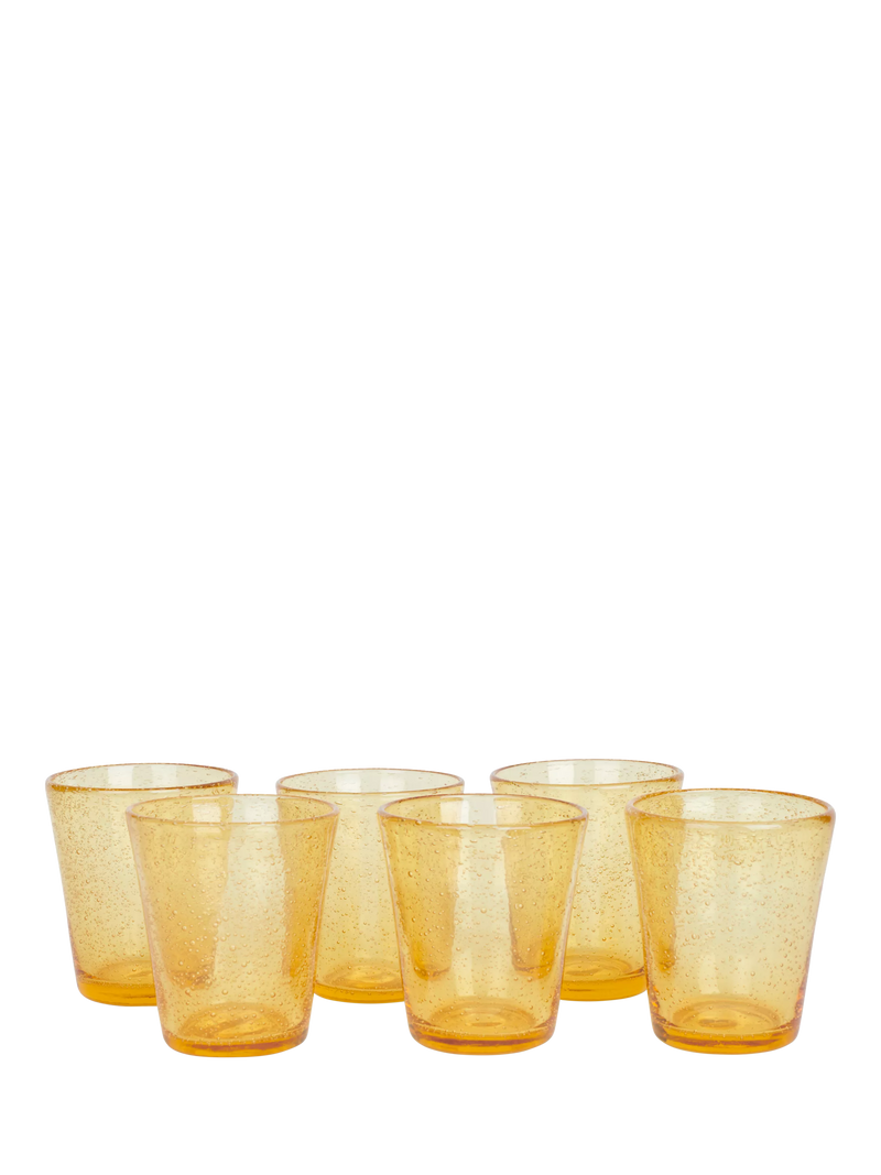 Neptune Ella Glass Tumbler, 310ml, Saffron