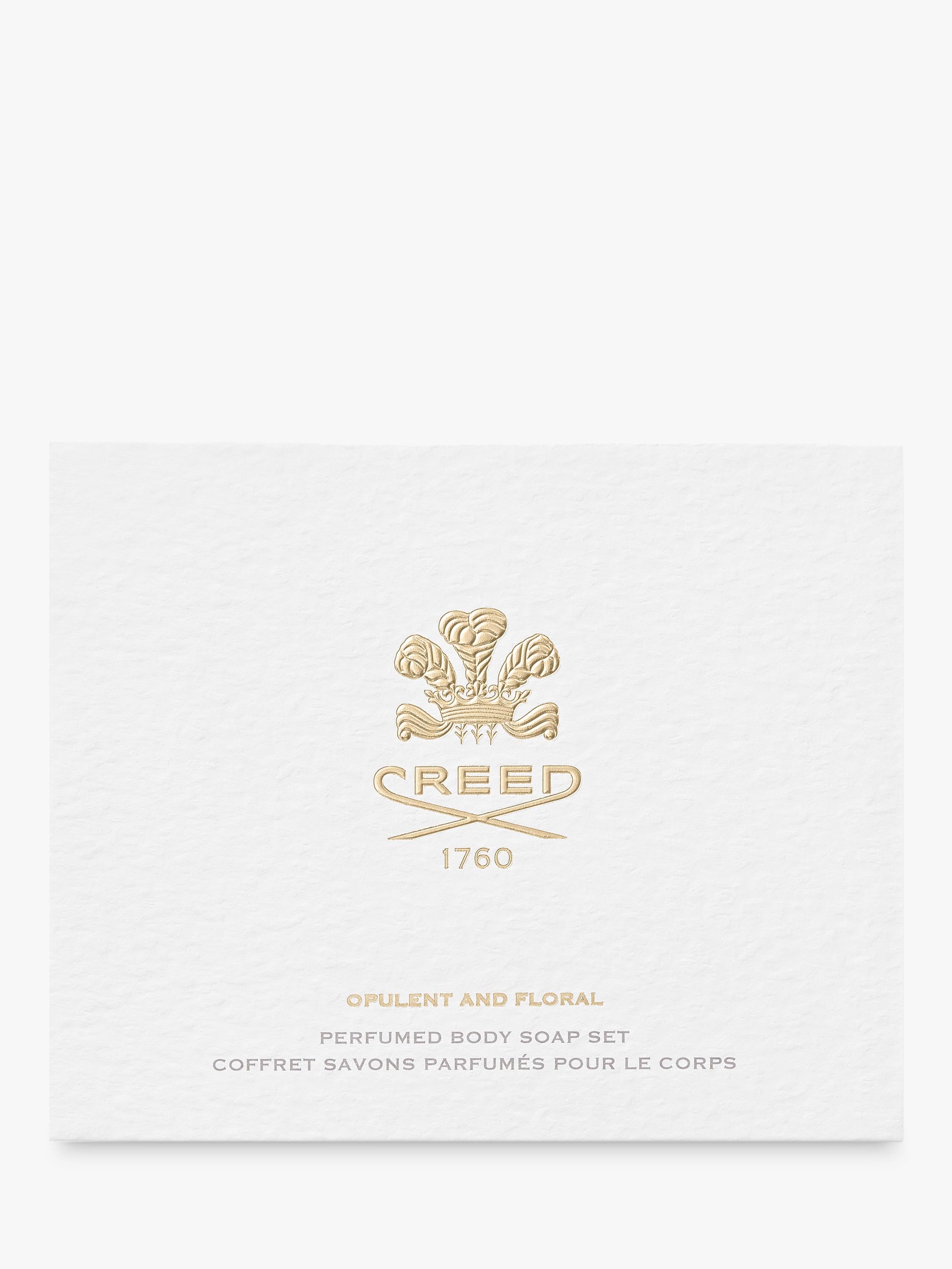 CREED Opulent & Floral Perfumed Soap Gift Set 3 x 150g (British brand)