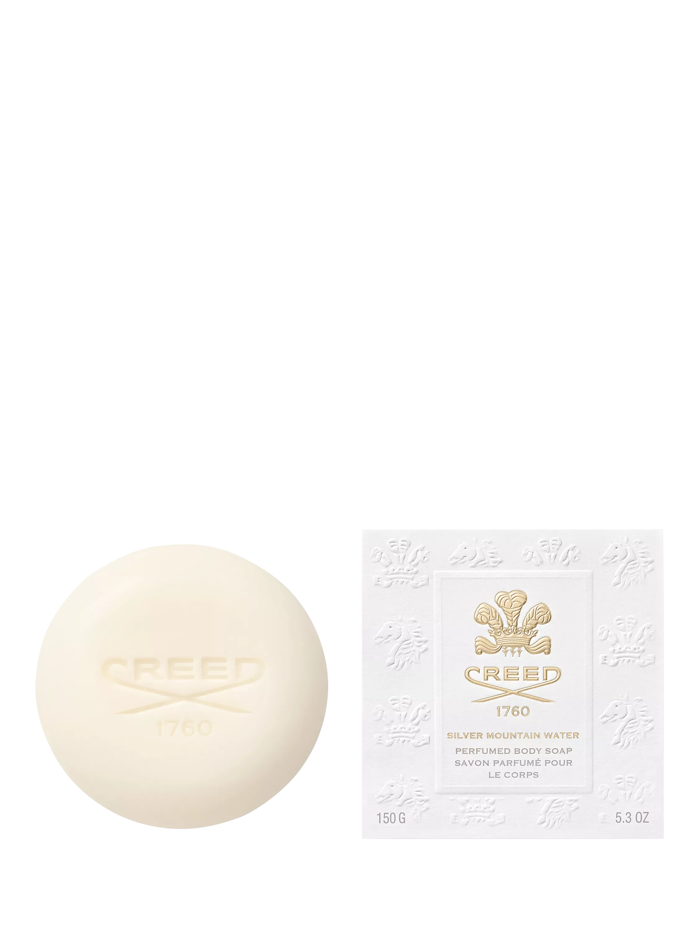 CREED Silver Mountain Water perfumed soap 150g, UK version