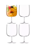 LSA International Borough stemmed craft beer glass set of 4 625ml - British product