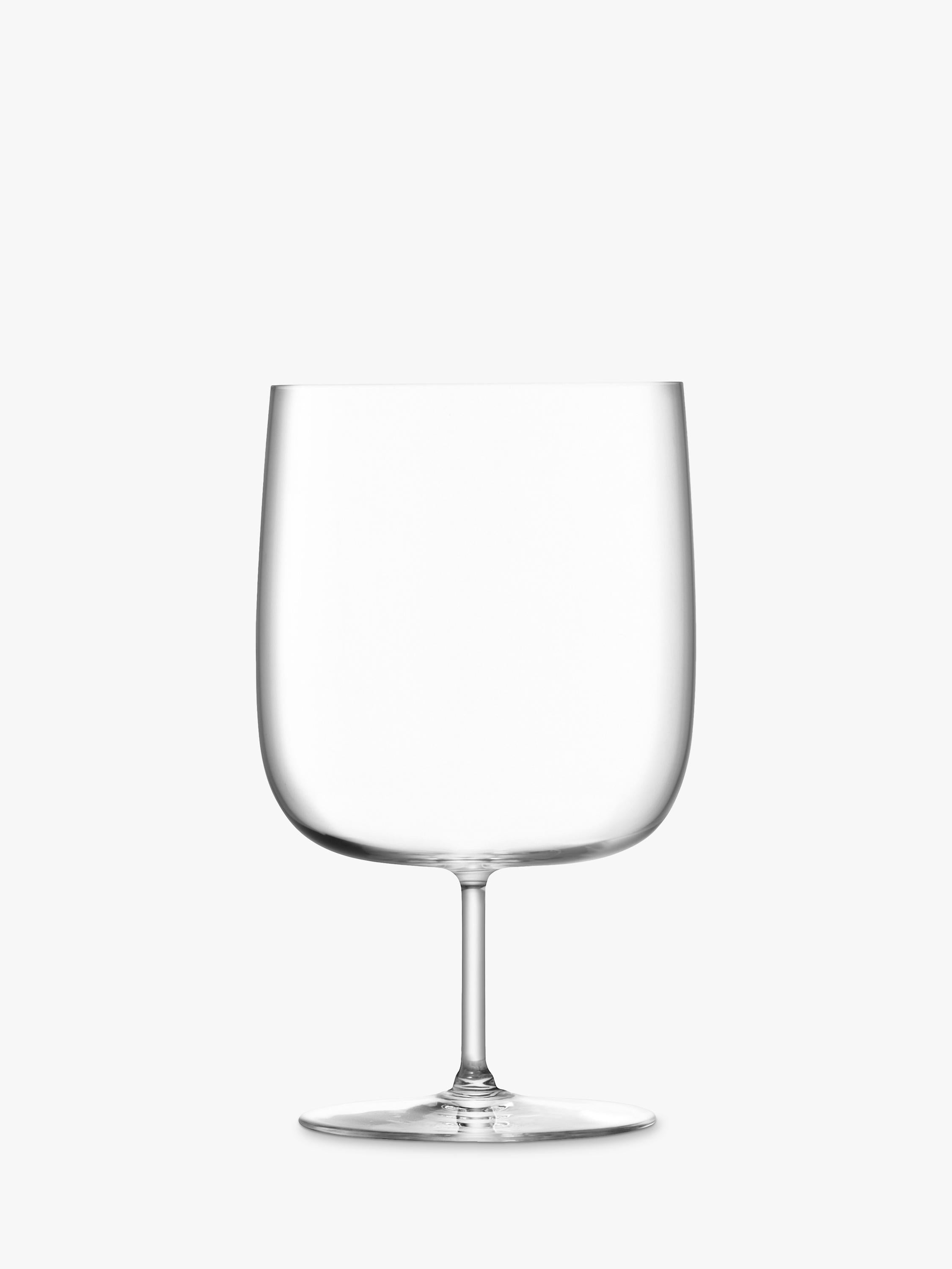 LSA International Borough stemmed craft beer glass set of 4 625ml - British product