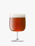 LSA International Borough stemmed craft beer glass set of 4 625ml - British product