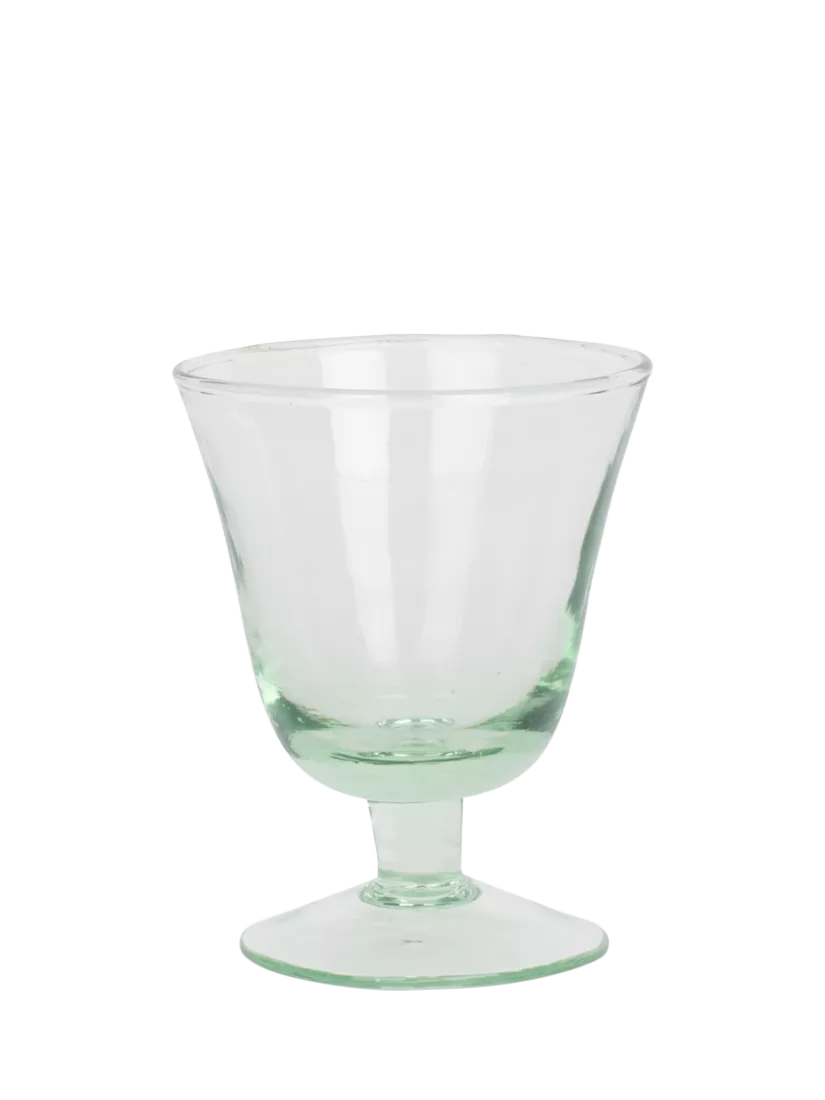 Neptune Primrose bistro glasses set of 4 green 275ml - British product