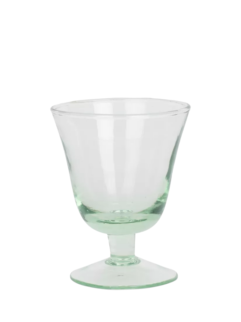 Neptune Primrose bistro glasses set of 4 green 275ml - British product