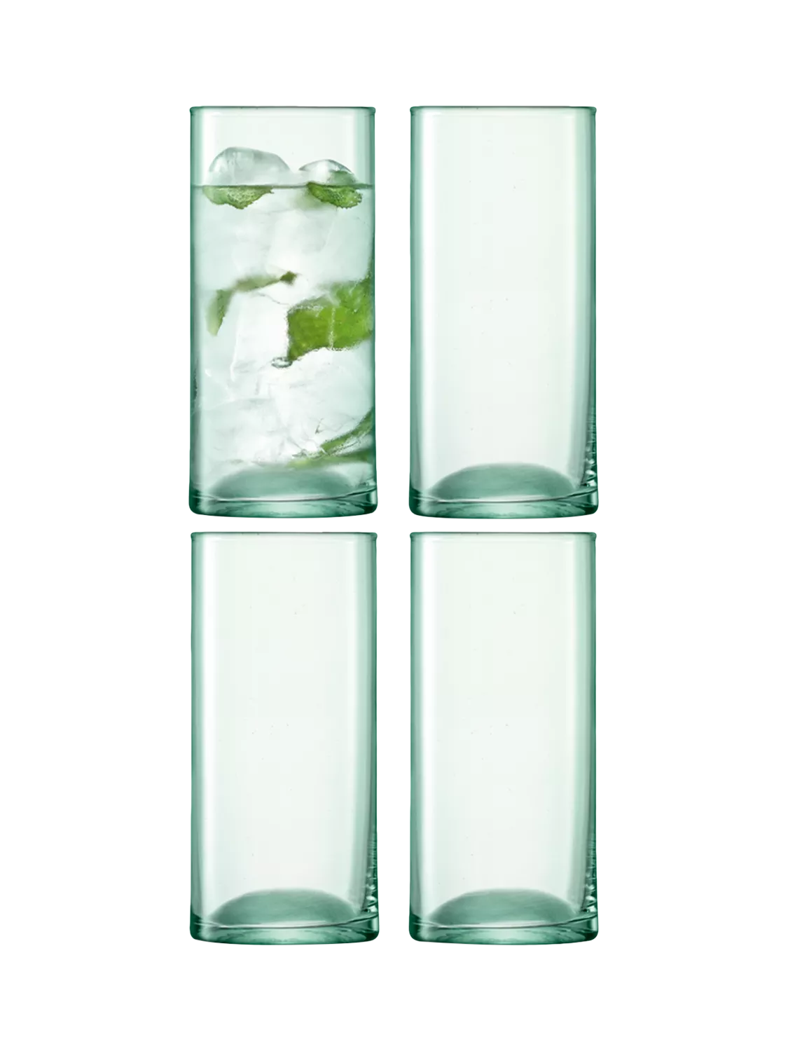 LSA International Canopy highball glasses set of 4 350ml, UK version