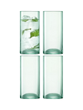 LSA International Canopy highball glasses set of 4 350ml, UK version