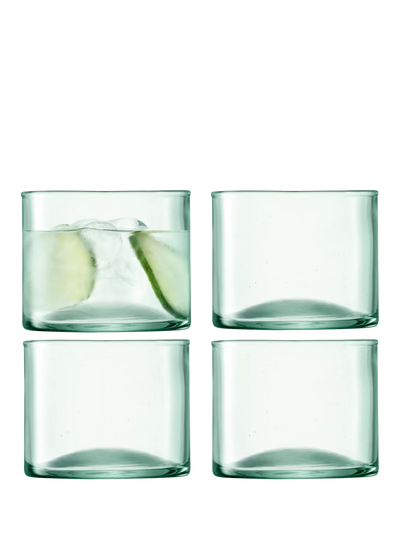 John Lewis LSA International Canopy Glass Tumbler, Set of 4, 270ml- Buy online at McGrocer