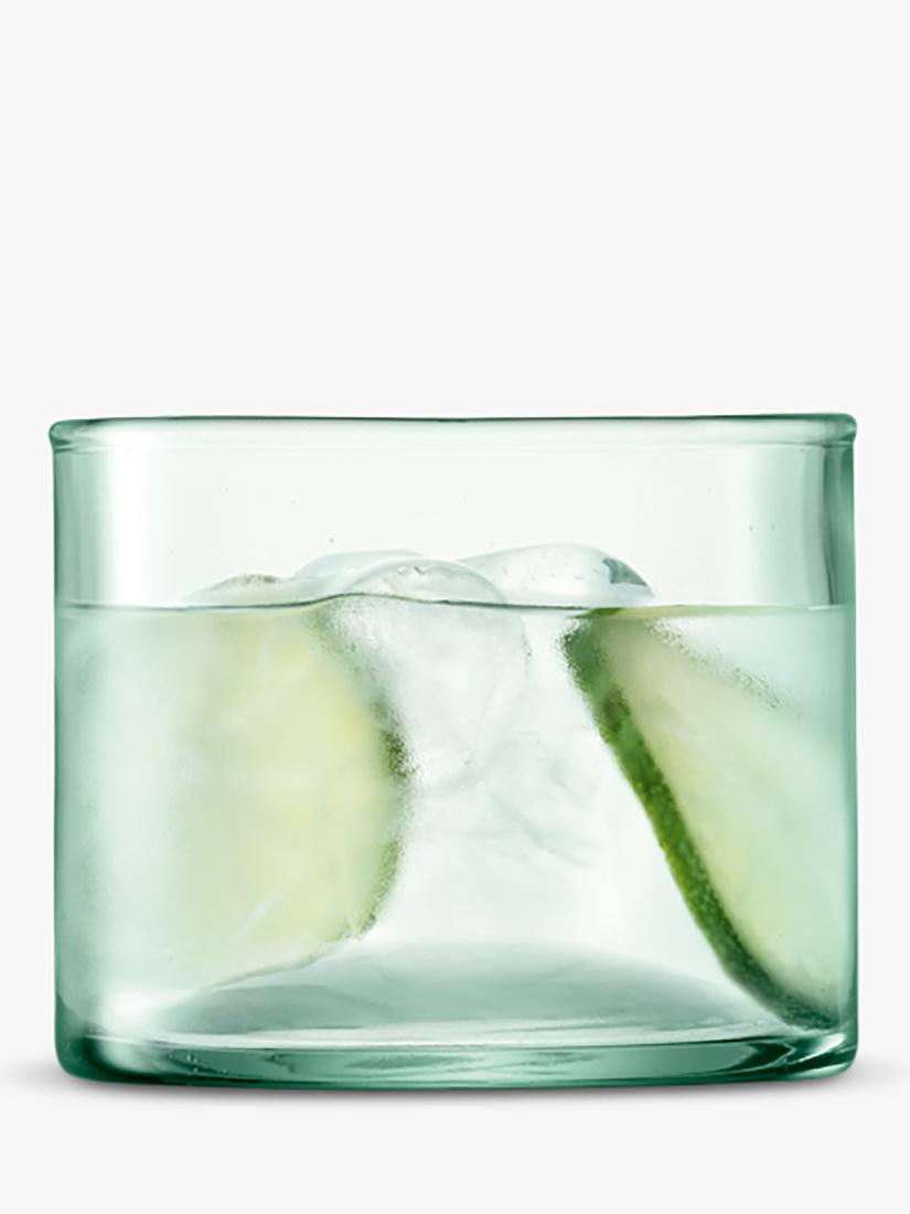 LSA International recycled glass tumbler set of 4 270ml, UK version