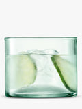 LSA International recycled glass tumbler set of 4 270ml, UK version