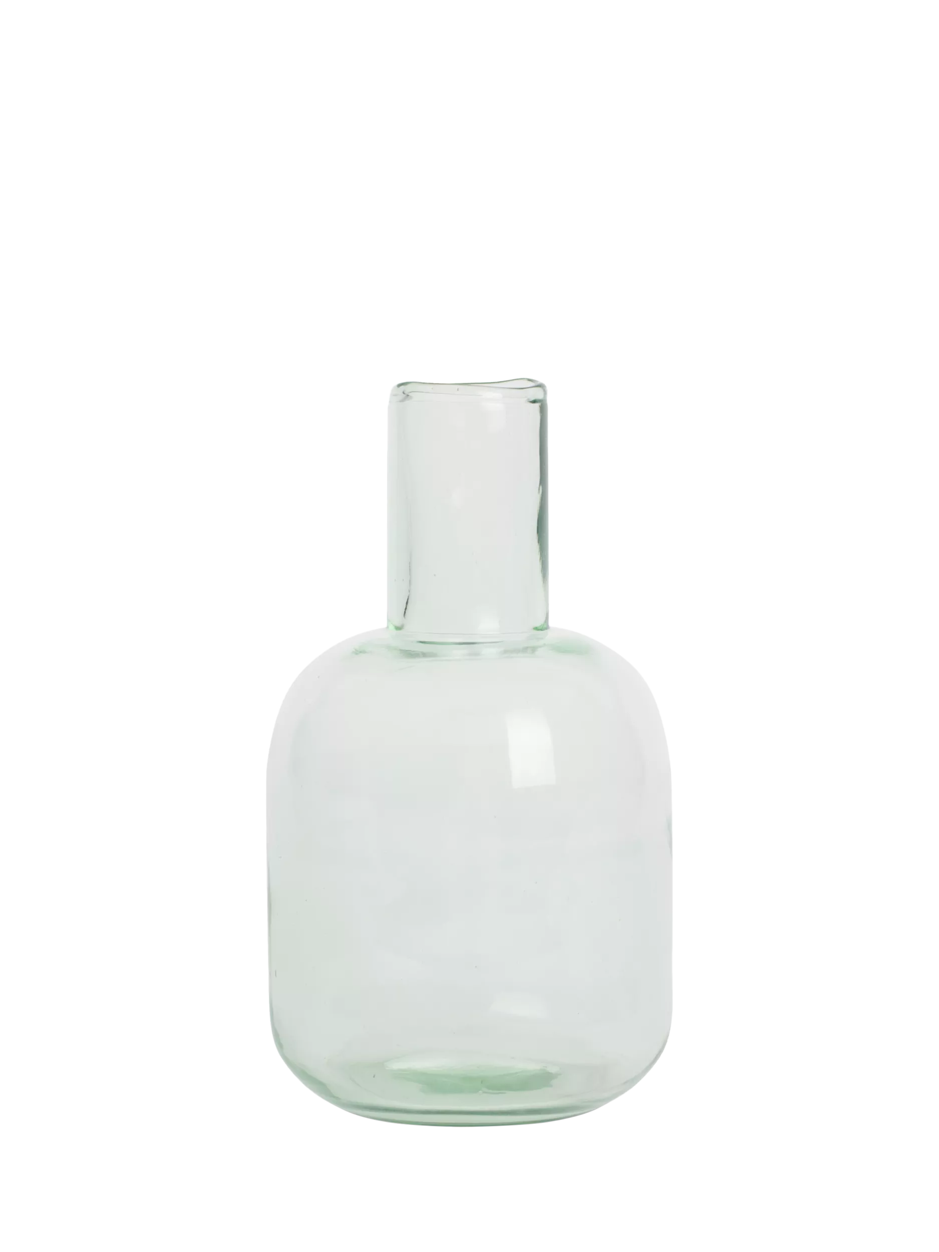 Neptune Primrose green glass carafe 1L, UK version