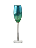 Artland peacock electroplated champagne flutes 200ml set of 2 - British product