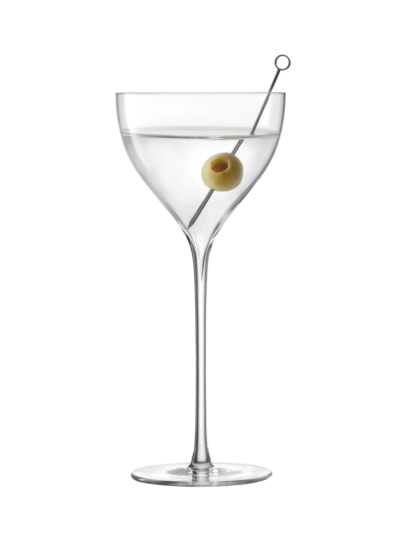 LSA International Savoy Nick & Nora cocktail glass 210ml clear (British brand)