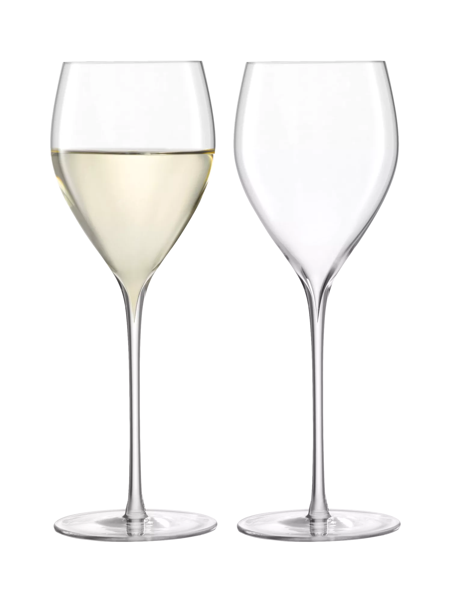 LSA International Savoy white wine glass set 360ml - British product