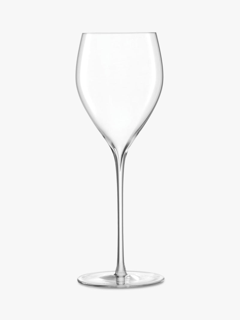 LSA International Savoy white wine glass set 360ml - British product