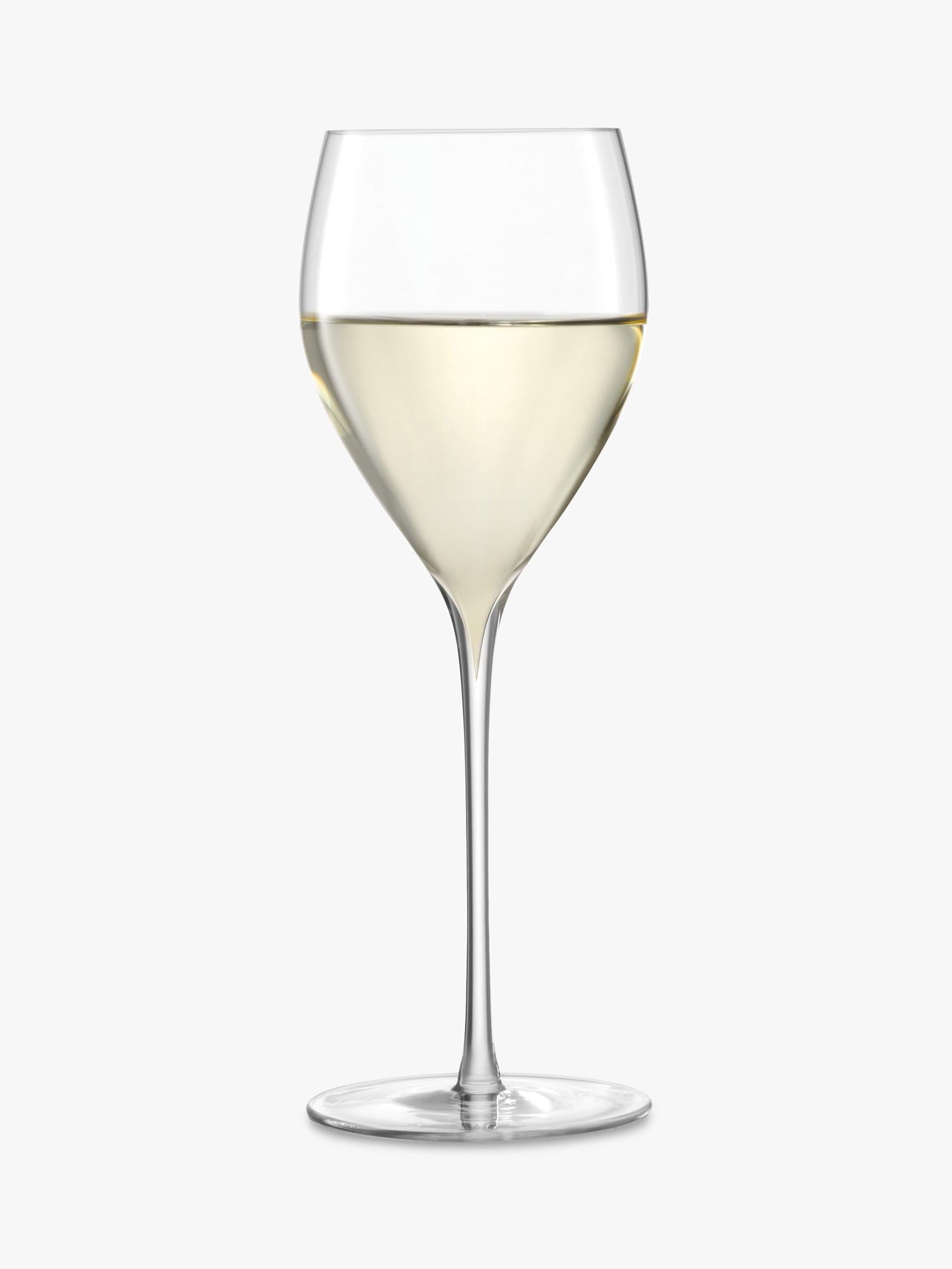 LSA International Savoy white wine glass set 360ml - British product