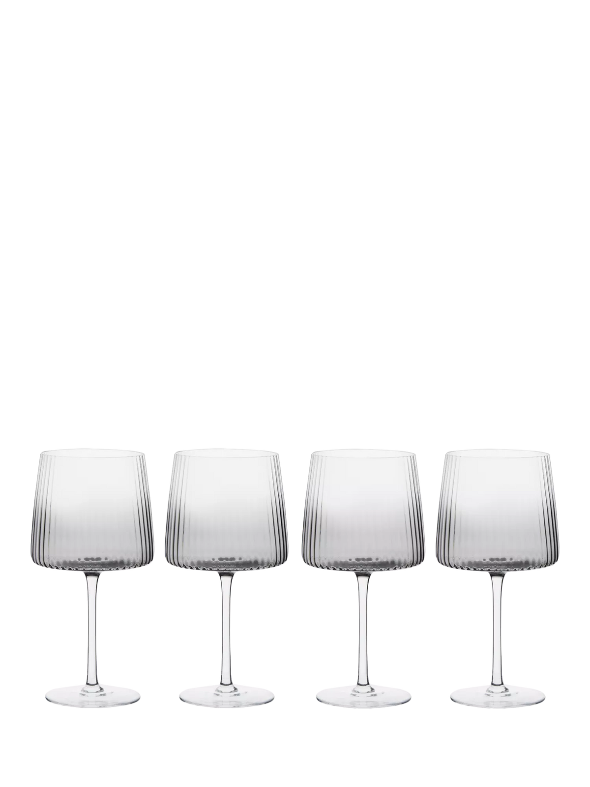 Anton Studio Designs Empire gin glass set of 4 smoke British brand